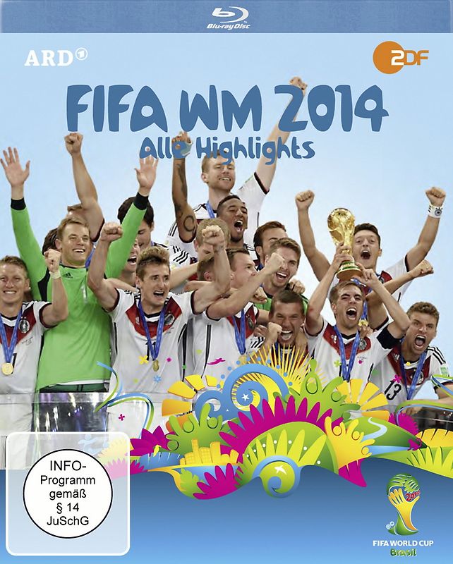 FIFA WM 2014 - Alle Highlights Blu-ray Disc