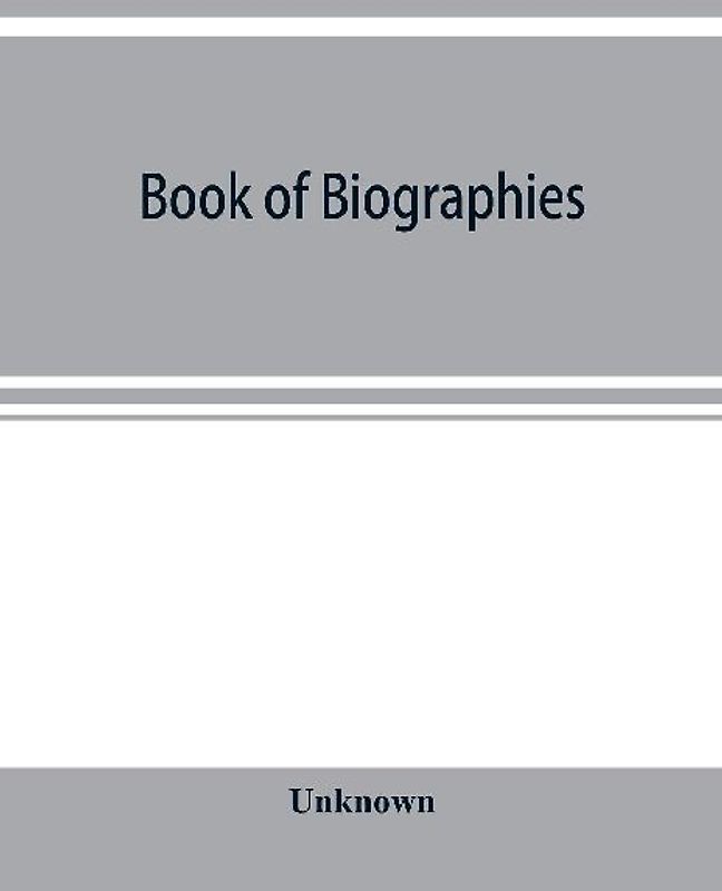 Book of biographies. The volume contains biographical sketches of leading citizens of Grafton County, New Hampshire