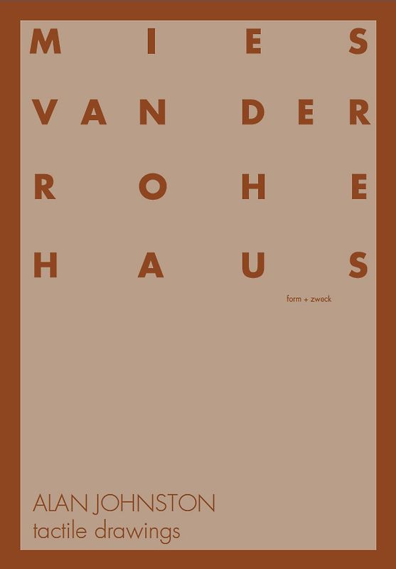 Alan Johnston: tactile drawings