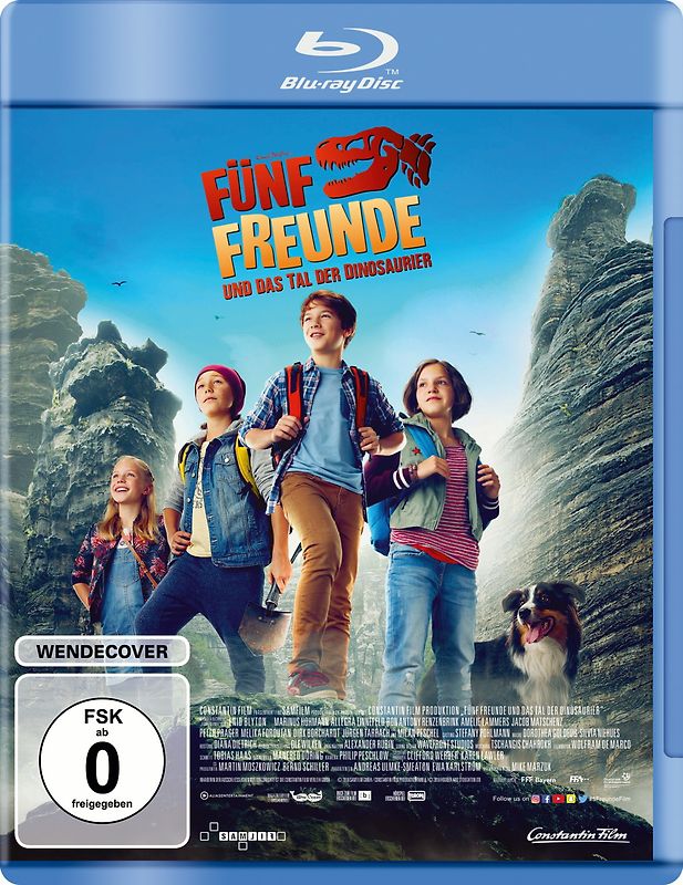 Fünf Freunde und das Tal der Dinosaurier Blu-ray Disc