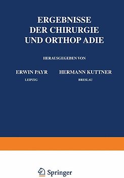 Ergebnisse der Chirurgie und Orthopädie