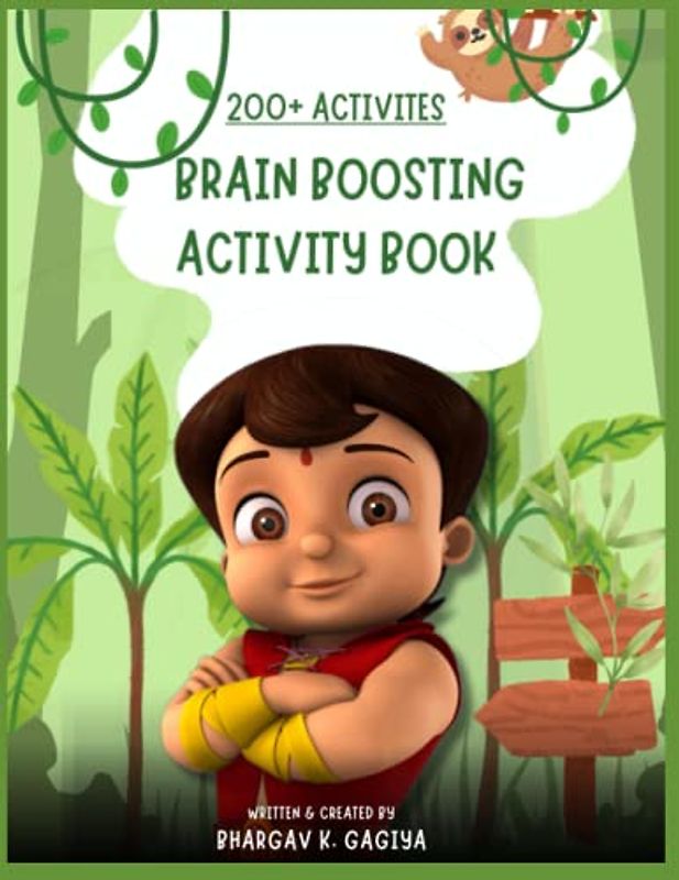 Brain Boosting Activity Book: 200+ Fun and Learn Engaging Brain Games for Age 3 to 8 Years Old Kids: Activitiy Book : Specially For Kids