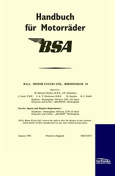 Handbuch für BSA-Motorräder (1956)