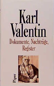 Dokumente, Nachträge, Register