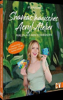 Shanias magisches Acryl-Atelier: Malen auf Mini-Leinwänden
