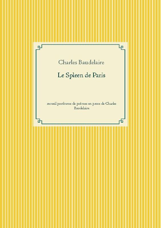 Le Spleen de Paris