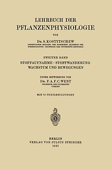 Stoffaufnahme · Stoffwanderung Wachstum und Bewegungen