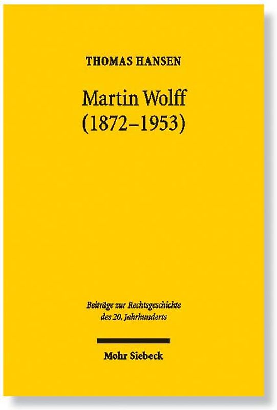 Martin Wolff (1872-1953)