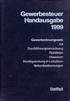 Gewerbesteuer Handausgabe 1999