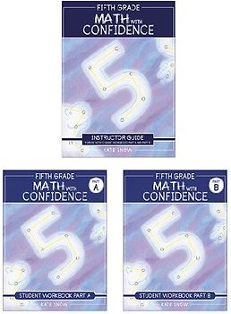 Fifth Grade Math with Confidence Complete Bundle