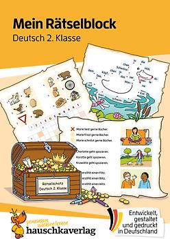 Mein Rätselblock Deutsch 2. Klasse