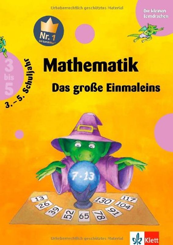 Mathematik - Das große Einmaleins. 3.-5. Schuljahr