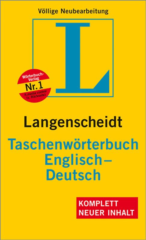 Langenscheidt Taschenwörterbuch Englisch