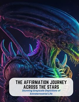 The Affirmation Journey Across the Stars: Stunning Grayscale Depictions of Extraterrestrial Life