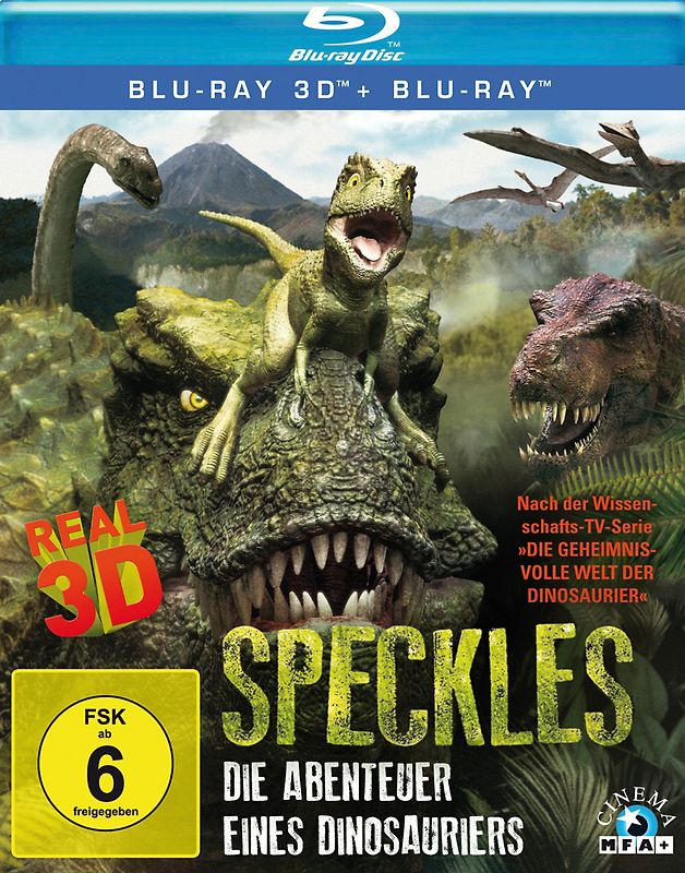 Speckles - Die Abenteuer des kleinen Dinosauriers 3D 3D Blu-ray Disc