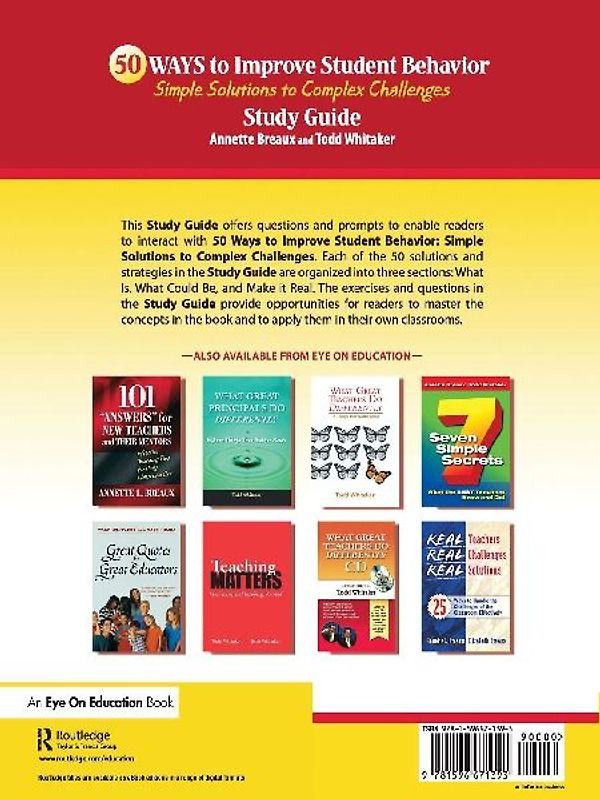 50 Ways to Improve Student Behavior