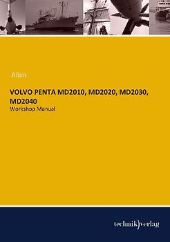 VOLVO Penta MD2010, MD2020, MD2030, MD2040: Workshop Manual - Penta, Volvo