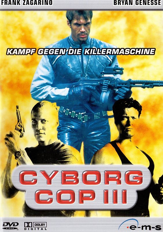 Cyborg Cop 3 DVD