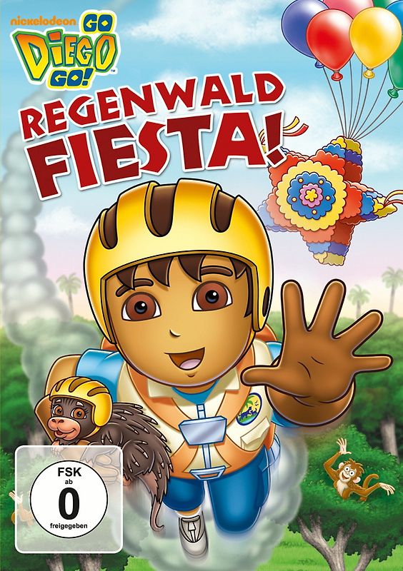 Go, Diego! Go! - Regenwald Fiesta! DVD