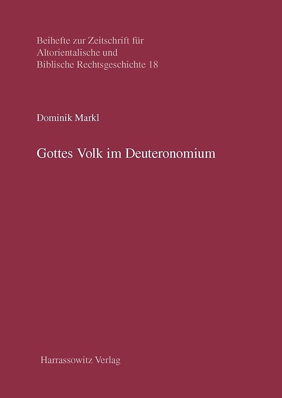 Gottes Volk im Deuteronomium