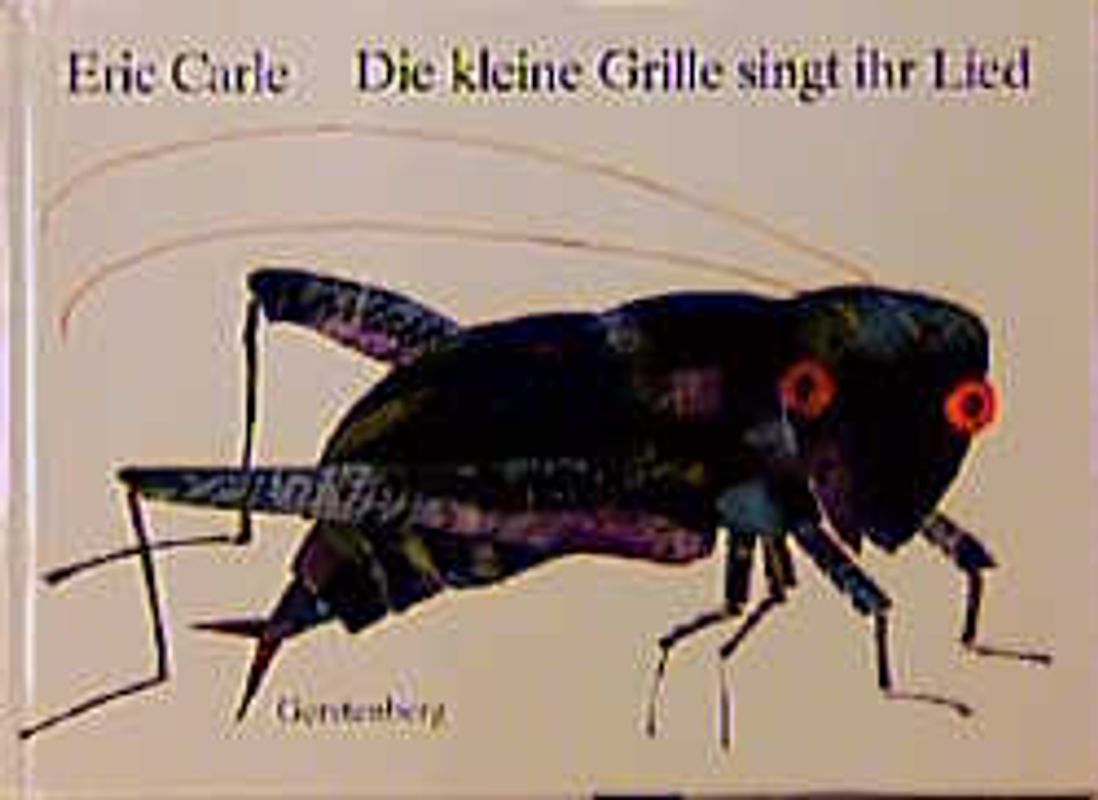 Die kleine Grille singt ihr Lied