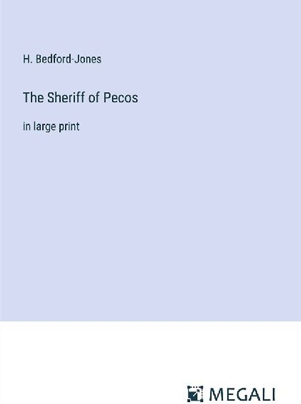 The Sheriff of Pecos
