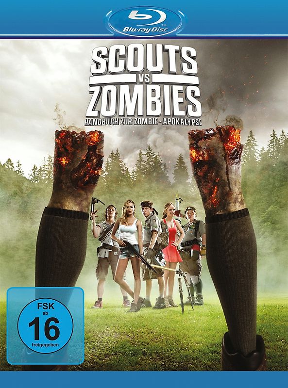 Scouts vs. Zombies - Handbuch zur Zombie-Apokalypse Blu-ray Disc