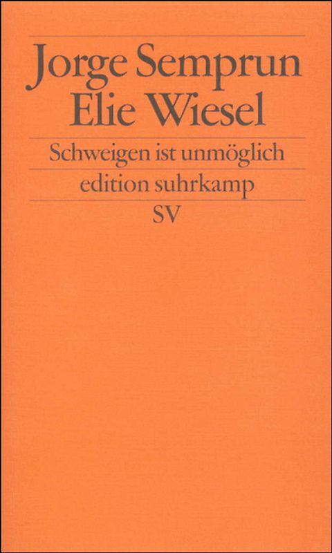 Schweigen ist unmöglich