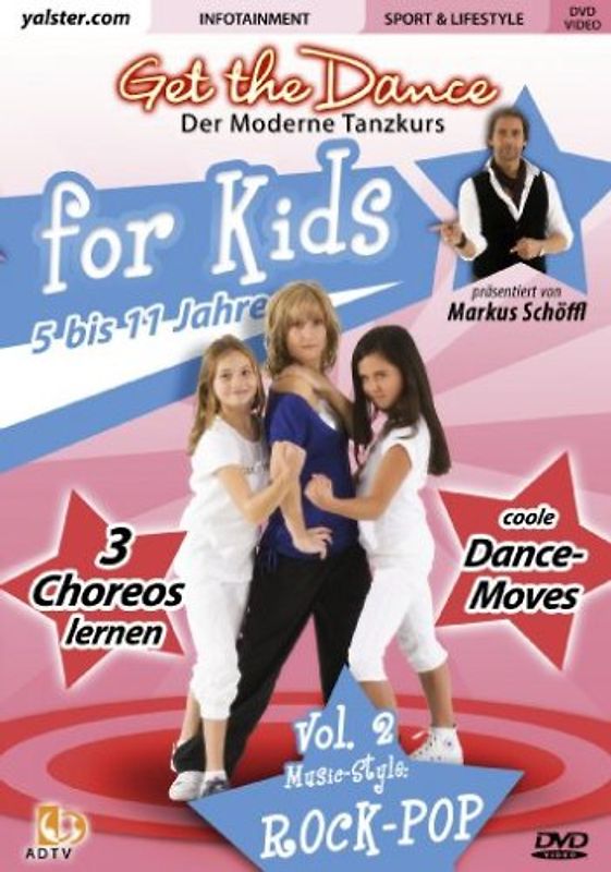 Get the Dance for Kids - Vol. 2/Rock-Pop DVD