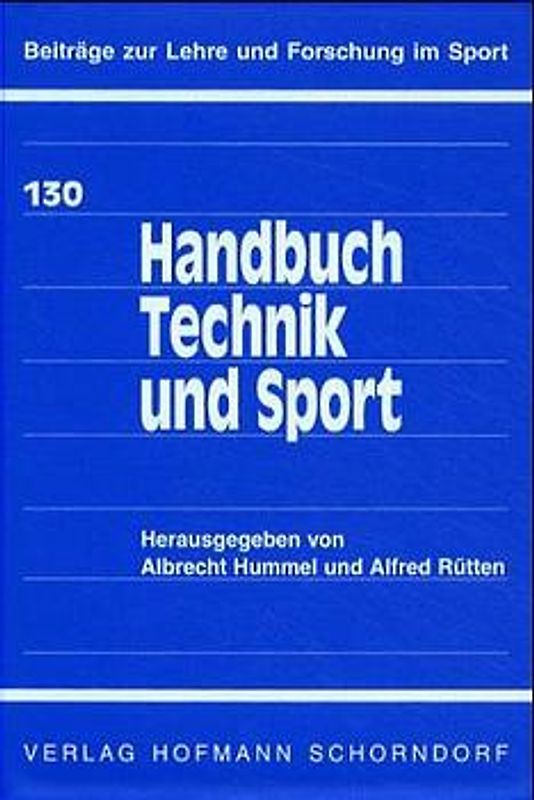 Handbuch Technik und Sport