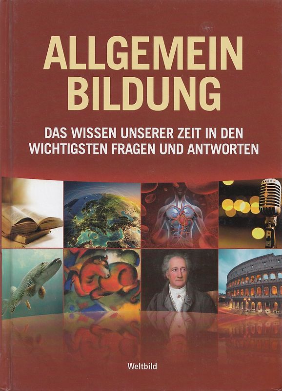 Allgemeinbildung: Das Wissen unserer Zeit in den Wichtigsten Fragen und Antworten [Gebundene Ausgabe, Weltbild]