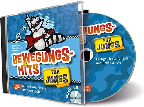 Bewegungshits für Jungs - Audio-CD