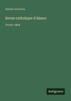 Revue catholique d'Alsace