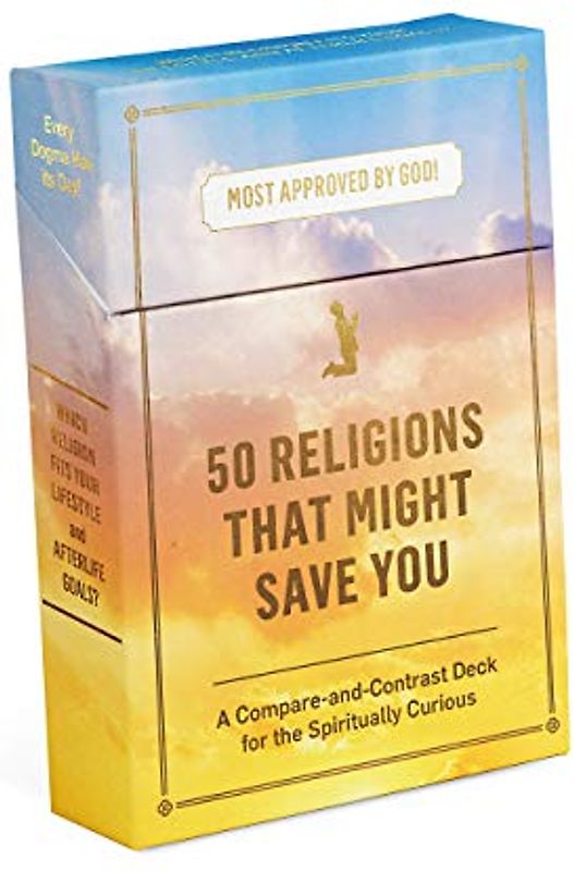 Knock Knock 50 Religions That Might Save You Deck