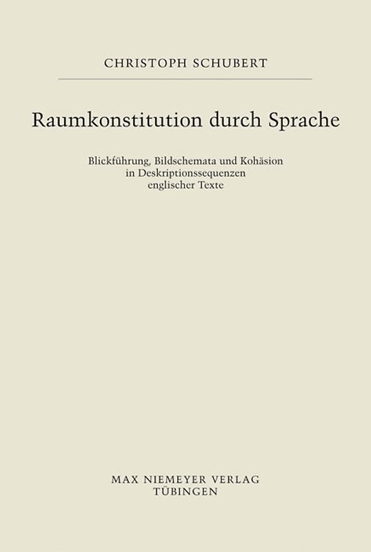 Raumkonstitution durch Sprache