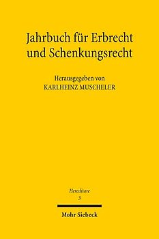 Jahrbuch für Erbrecht und Schenkungsrecht