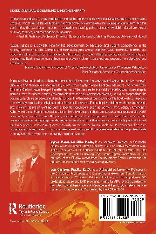 Cross Cultural Awareness and Social Justice in Counseling