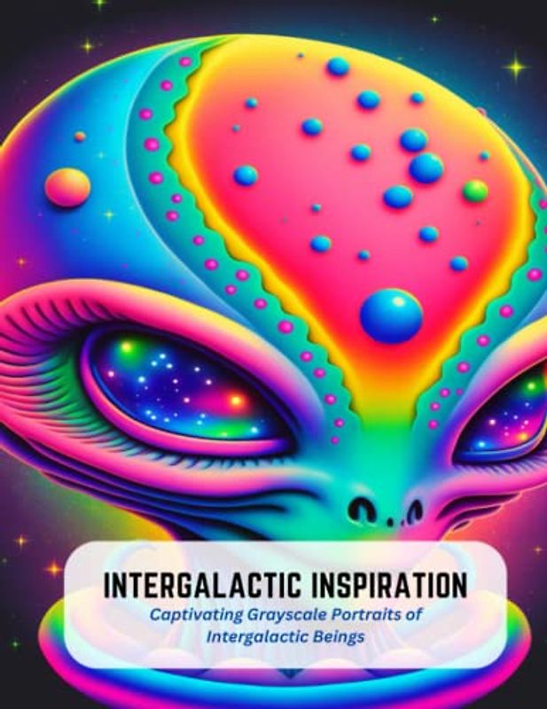 Intergalactic Inspiration: Captivating Grayscale Portraits of Intergalactic Beings
