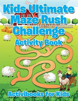 Kids Ultimate Maze Rush Challenge Activity Book