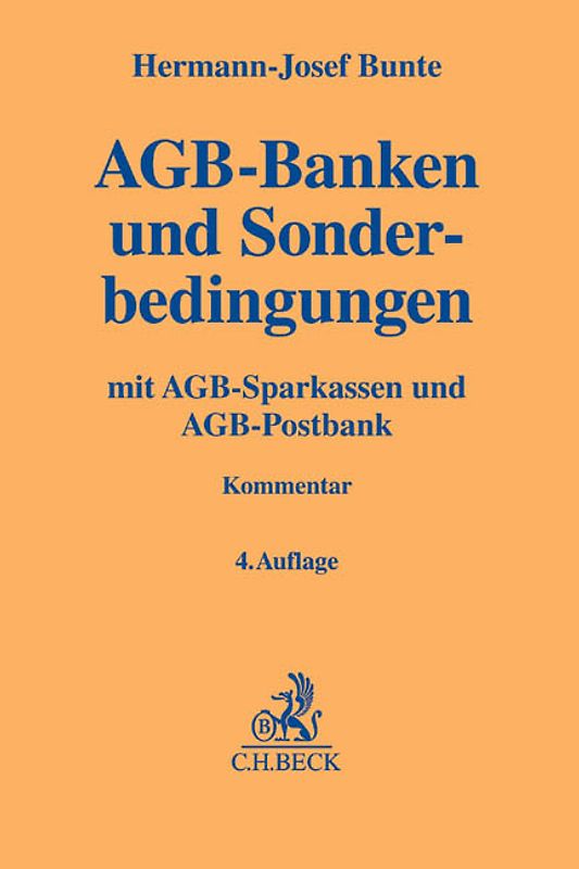 AGB-Banken und Sonderbedingungen