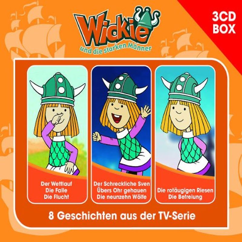 Wickie und die Starken Männer - Wickie 3-CD Hörspielbox Vol. 1