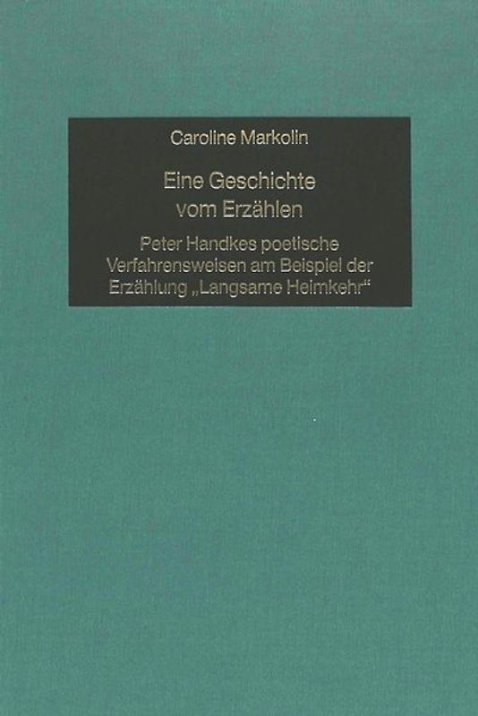 Eine Geschichte vom Erzählen