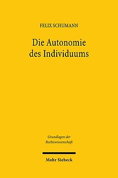 Die Autonomie des Individuums
