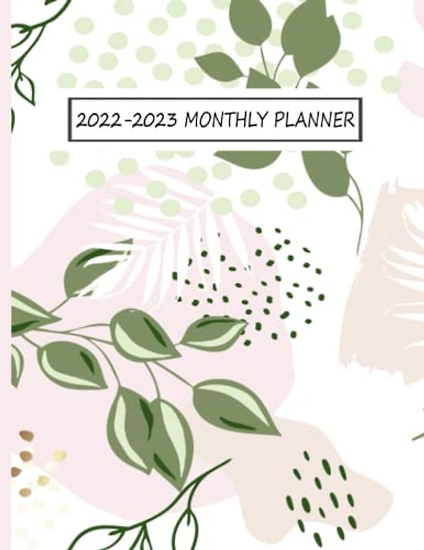 2022-2023 Monthly Planner: 2-year planner 8.5 x 11, Calendar Schedule Organizer planner, for moms and men for monthly work planner (24 Months)