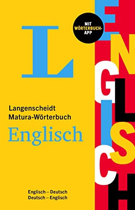 Langenscheidt Matura-Wörterbuch Englisch