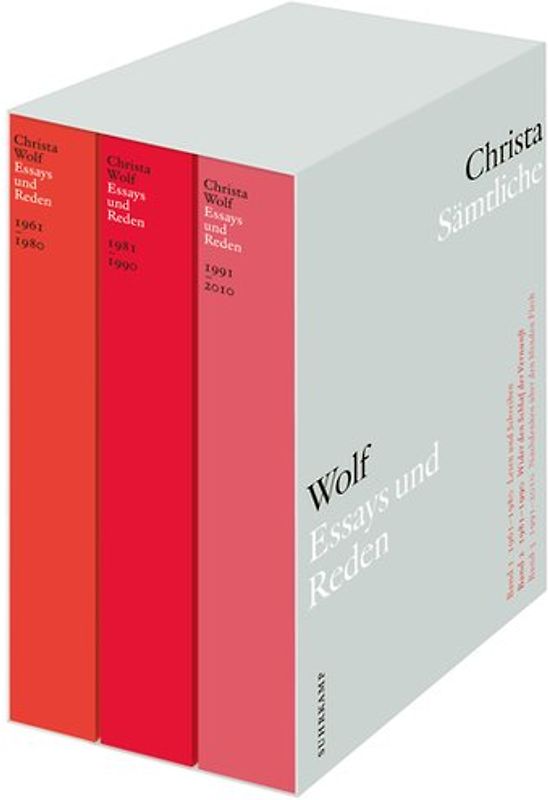 Sämtliche Essays und Reden