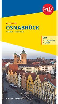 Falk Cityplan Osnabrück 1:18.500