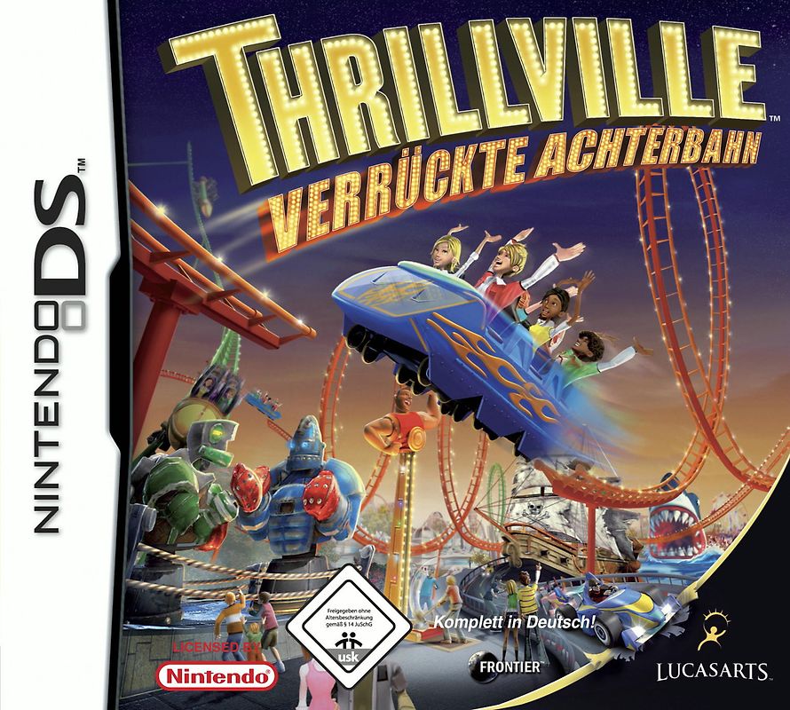 Thrillville: Verrückte Achterbahn Nintendo DS