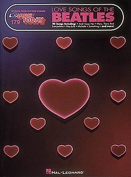 E-Z Play Today Volume 179: Love Songs Of The Beatles: Songbook für Klavier