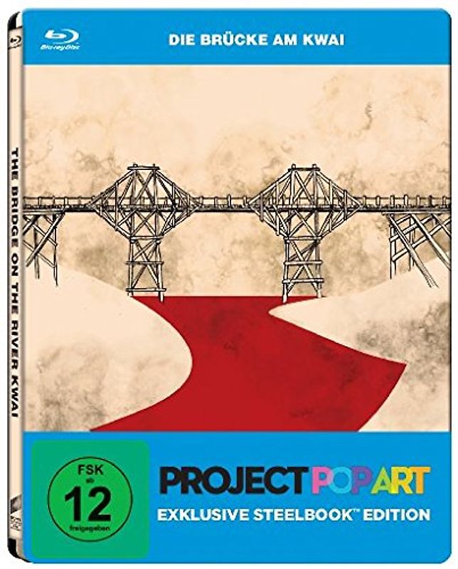 Die Brücke am Kwai [Steelbook Project Popart] Blu-ray Disc